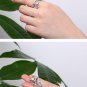 Antique Silver Distressed Lucky Cat Open Ring Women's Accessories silver