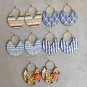 Bohemian Geometric Stripe Panel Women's Drop Earrings 3