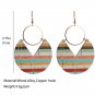 Bohemian Geometric Stripe Panel Women's Drop Earrings 5