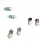 Bracelet Charms; Jewelry Making; Pearl Charm; BeaCrystal Charms Charms Bulk 2 Pcs Metallic Silver