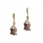 Buddha Earrings; Religious Jewelry; Buddha Jewelry Rose Gold Buddha Spiritual Gift Default Title