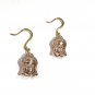 Buddha Earrings; Religious Jewelry; Buddha Jewelry Rose Gold Buddha Spiritual Gift Default Title