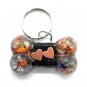 Calming Dog Charms EMF 5G Protection Dog Bone over 25 pounds Chakra Crystals Paw Print