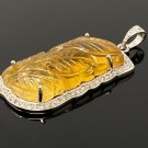 CaPave Diamond Sterling Silver Pendant Gemstone Pendant November Birthstone Jewelry Default Title