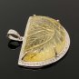 CaPave Diamond Sterling Silver Pendant Gemstone Pendant November Birthstone Jewelry Default Title