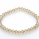 Childhood Cancer Awareness Brown Genuine Swarovski Elements Bracelet B264