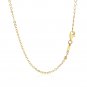 Choker Necklace with Hammered Beads in 14k Yellow Gold