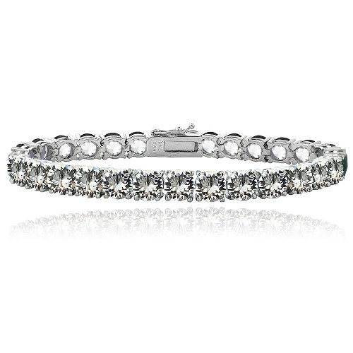 Clear Swarovski Elements Tennis Bracelet BBR13820CR