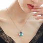 Crystal Necklaces Mothers Day Gifts Anniversary Birthday Gifts for Her blue
