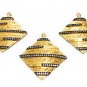 CZ Gold Plated Connectors; Bracelet Connector; JewelDIY Jewelry Bulk Charms 42x35mm Default Title