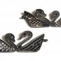 CZ Micro Pave Connector; Bird Connectors; Jewelry Findings Jewelry Supplies DIY Jewelry Rose gold
