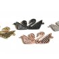 CZ Micro Pave Connector; Bird Connectors; Jewelry Findings Jewelry Supplies DIY Jewelry Rose gold