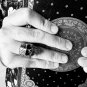 Detailed Cracking Skull Stainless Steel Ring - SCR4081