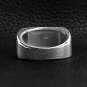 Detailed Cross Stainless Steel Ring - SCR2220