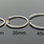Diamond Hoop Earrings; Sterling Silver Pave Diamond Earrings; Silver Hoop Earrings