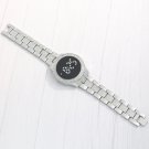 Diamond LED new Korean version simple steel strap LED ladies watch gold