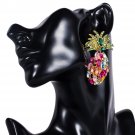 Diamond Pineapple Acrylic Earrings AB color