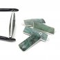 Emerald Charms; Gemstone Charms; Sterling Silver CharDIY Earrings 31.75X10.5mm 1 Pc Default Title