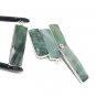 Emerald Charms; Gemstone Charms; Sterling Silver CharDIY Earrings 31.75X10.5mm 1 Pc Default Title