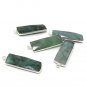 Emerald Charms; Gemstone Charms; Sterling Silver CharDIY Earrings 31.75X10.5mm 1 Pc Default Title