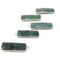 Emerald Charms; Gemstone Charms; Sterling Silver CharDIY Earrings 31.75X10.5mm 1 Pc Default Title