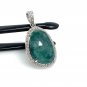 Emerald Diamond Pendant; NMay Birthstone Pendant Pave Diamond Pendant 1.40' x 0.75' Default Title