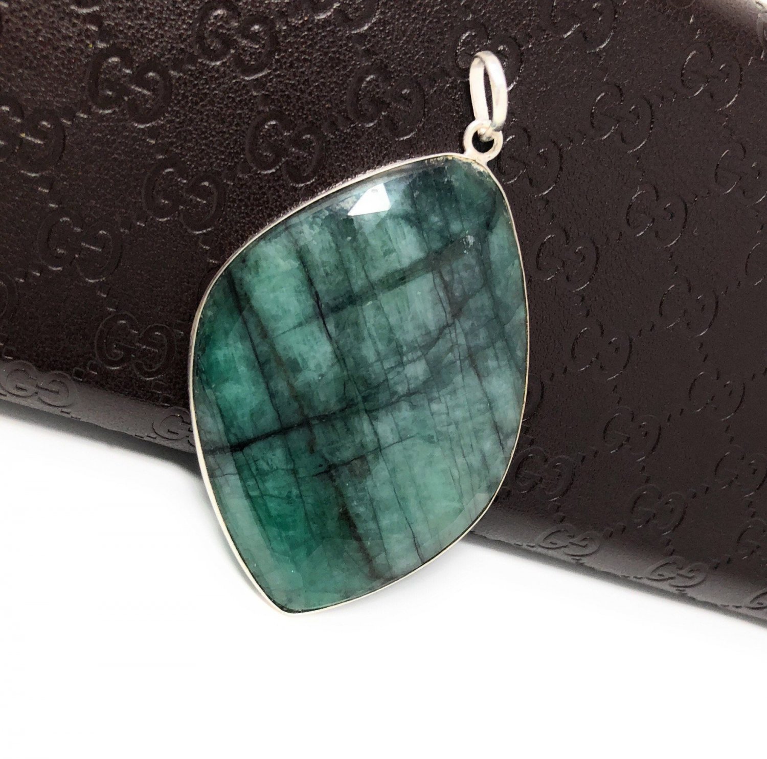Emerald SterlingEmerald Pendant May Birthstone Jewelry Wholesale DIY Jewelry Making Default Title