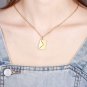 Envelope Locket Necklace Message Pendant Gift Stainless Steel Jewelry rose gold