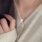Envelope Locket Necklace Message Pendant Gift Stainless Steel Jewelry rose gold