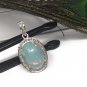 Ethiopian Opal PendaSterling Silver Opal Pendant Pave Diamond Jewelry Gifts for Her Default Title