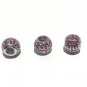 European Beads; Large Hole Bead; Jewelry Findings; MBig Hole Flag Bead 12x10mm 1 Pc Default Title