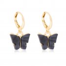 Fashion Hot Selling Earrings Acetate Version Butterfly Earrings Women Colorful Pop Earrings Pink