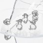 Fashion Irregular Lines Cross Winding 925 Sterling Silver Non-Pierced Earring(Single) SILV_4079