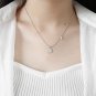 Fashion Love Always Being at Last 925 Sterling Silver Necklace Rhodium