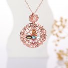 Fashionable and generous S925 wealth Tourmaline Pendant Multicolor