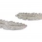 Feather Pendant; Leaf Charm; Jewelry Supplies; DIY Jewelry Jewelry Making CZ Charms Default Title
