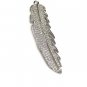 Feather Pendant; Leaf Charm; Jewelry Supplies; DIY Jewelry Jewelry Making CZ Charms Default Title
