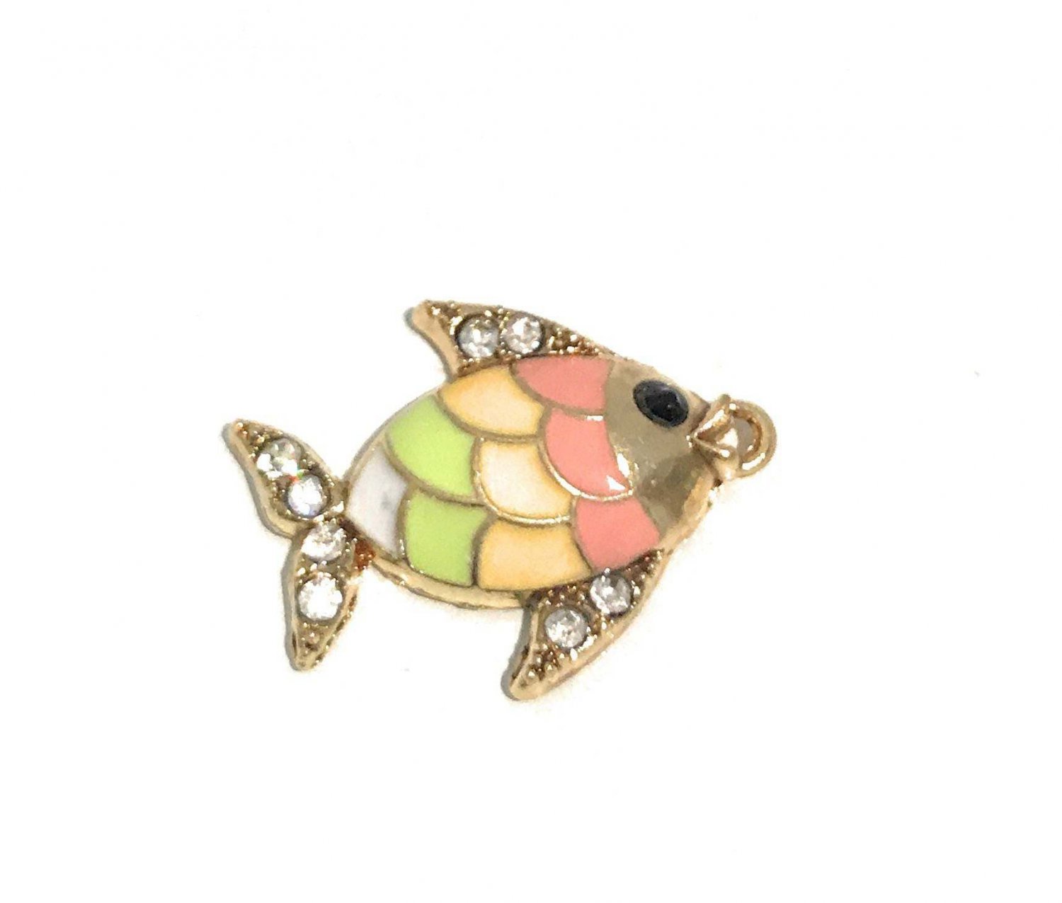 Fish Charms; Beach Charms; Ocean Charms; Bulk CJewelry Supplies Earring Charms 1 Pc Default Title