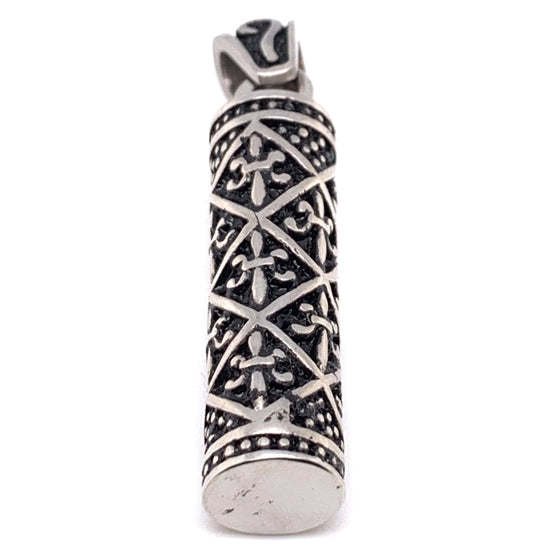 Fleur de Lis Stainless Steel Pendant - PDK0110 Default Title