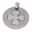 Four Leaf Clover Stainless Steel Pendant - PDJ2042 Default Title