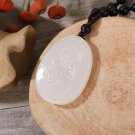 Fresh and comfortable Guanyin Pendant white