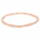 Freshwater Cultured Pink Pearl Stretch Bracelet B6023FPPL