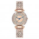 Full diamond ladies watch women's watch quartz watch bracelet watch silver