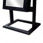 Full length vanity mirror and jewelry storage combination - Black Black