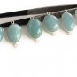 Gemstone Connectors; Silver Connectors; AquamaJewelry Making Natural Gemstone DIY B - 25x14x7