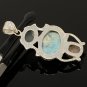Gemstone Pendant Wire Wrapped Pendant Silver Jewelry Gifts for Her Bohemian Jewelry Default Title