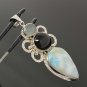 Gemstone Pendant Wire Wrapped Pendant Silver Jewelry Gifts for Her Bohemian Jewelry Default Title