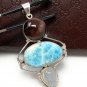 Gemstone Pendant Wire Wrapped Pendant Silver Jewelry Gifts for Her Bohemian Jewelry Default Title