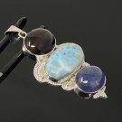 Gemstone Pendant Wire Wrapped Pendant Silver Jewelry Gifts for Her Bohemian Jewelry Default Title