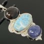 Gemstone Pendant Wire Wrapped Pendant Silver Jewelry Gifts for Her Bohemian Jewelry Default Title